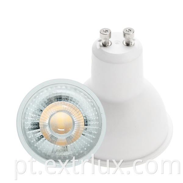 Cob Plastic 3000k gu10 spotlight led